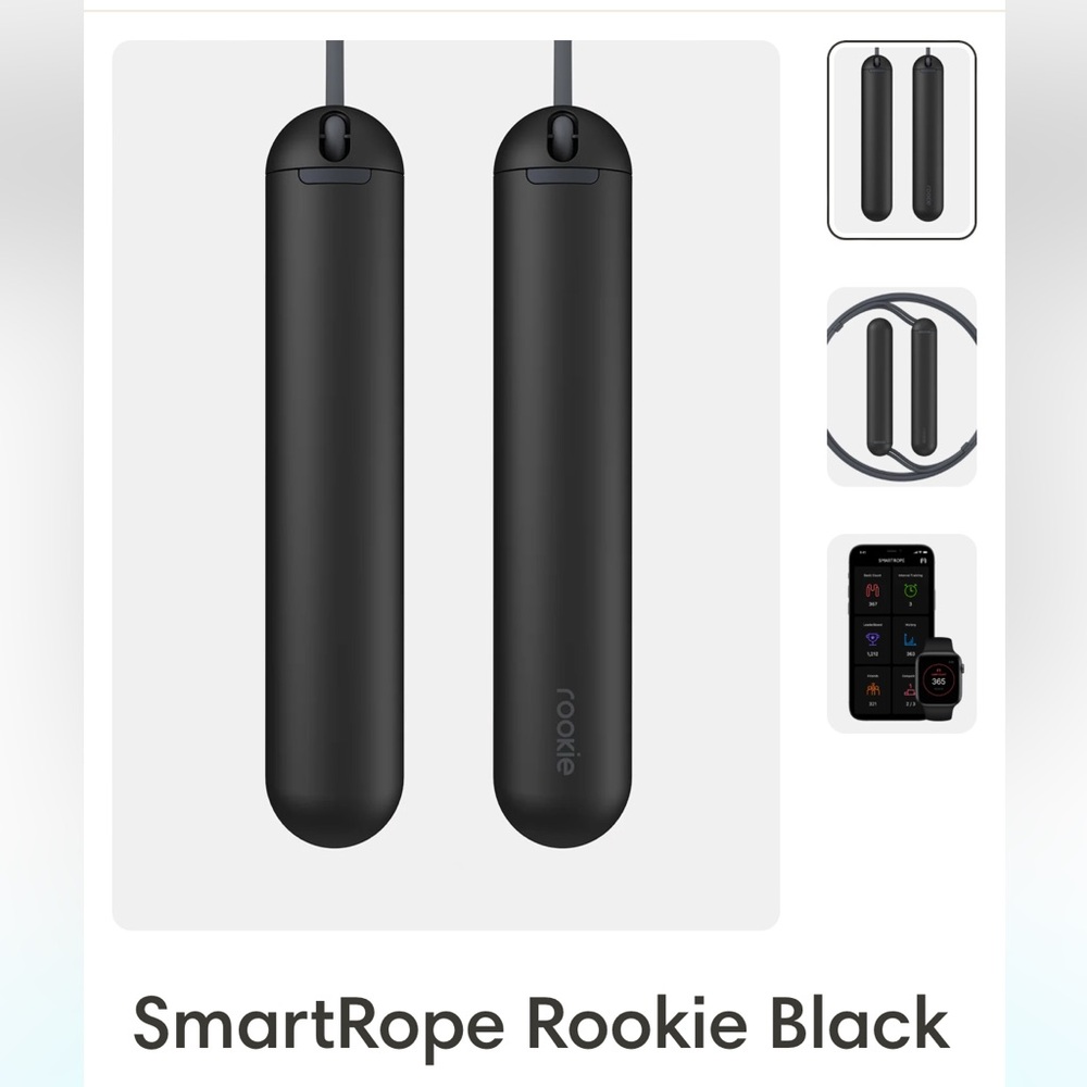 NWOT Tangram SmartRope Rookie - Bluetooth Jump Rope Workout Exercise